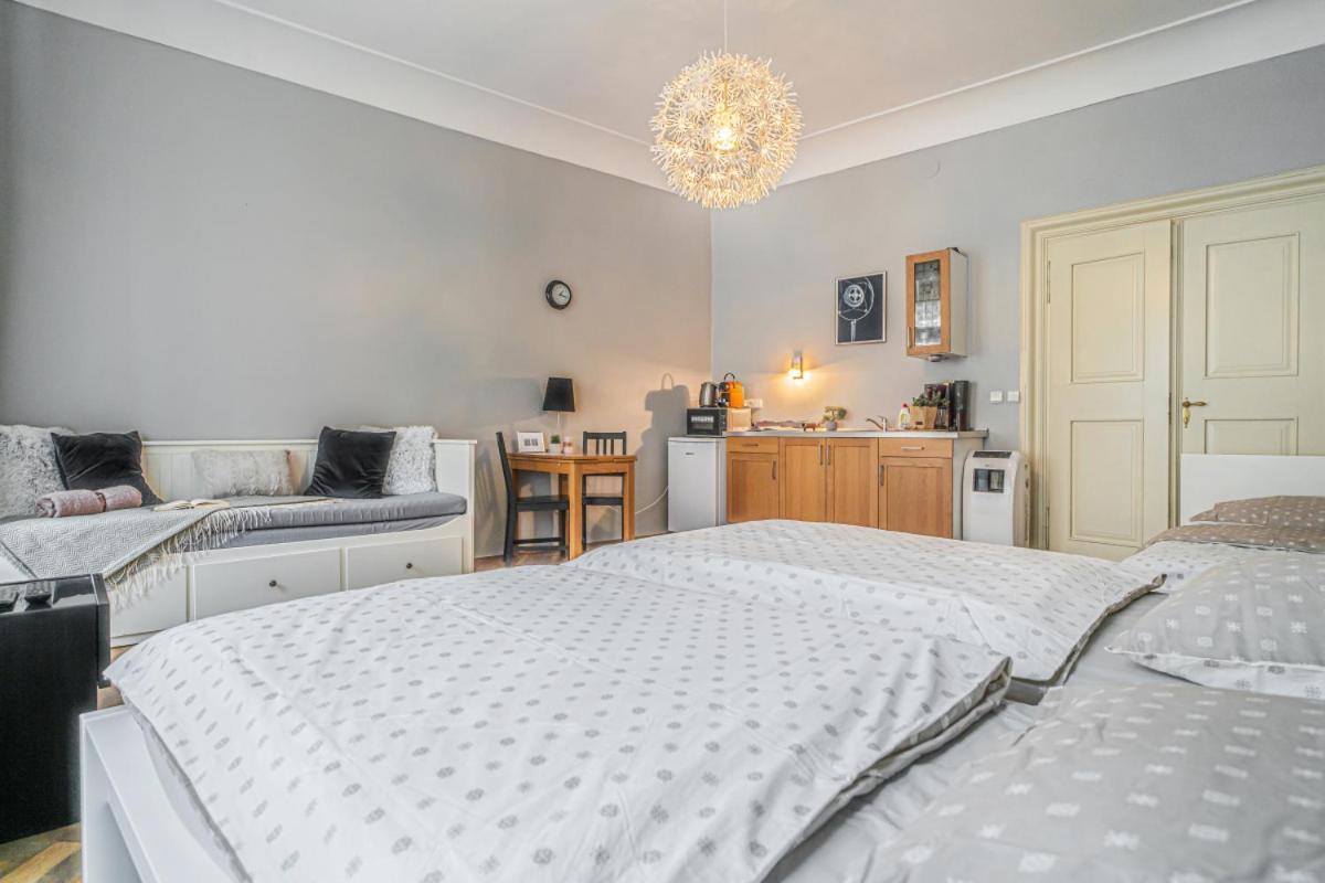 Bright Studio Close To Charles Bridge And Prague Castleアパートメント エクステリア 写真