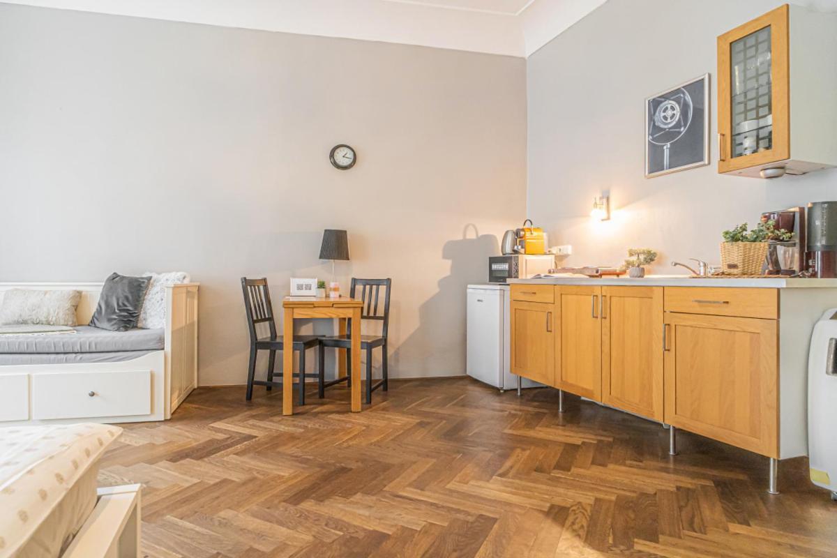 Bright Studio Close To Charles Bridge And Prague Castleアパートメント エクステリア 写真