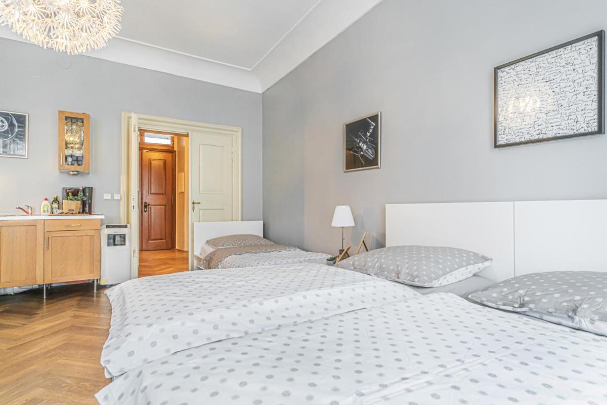 Bright Studio Close To Charles Bridge And Prague Castleアパートメント エクステリア 写真